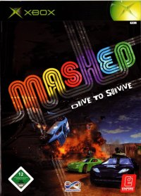 Mashed: Drive to Survive PAL Xbox  box art